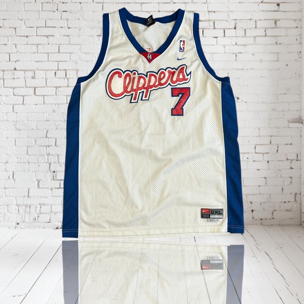 Vintage Nike Los Angeles Clippers Lamar Odom Jersey